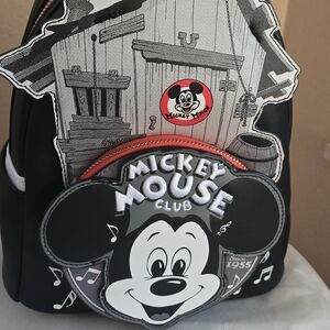 Disney 100 Mickey Mouse Clubhouse loungefly mini backpack